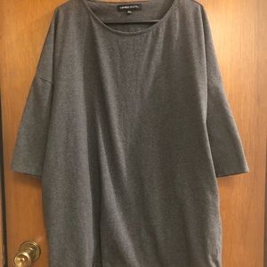 Capsule Grey 3/4 Sleeve Tunic w/ Pockets
